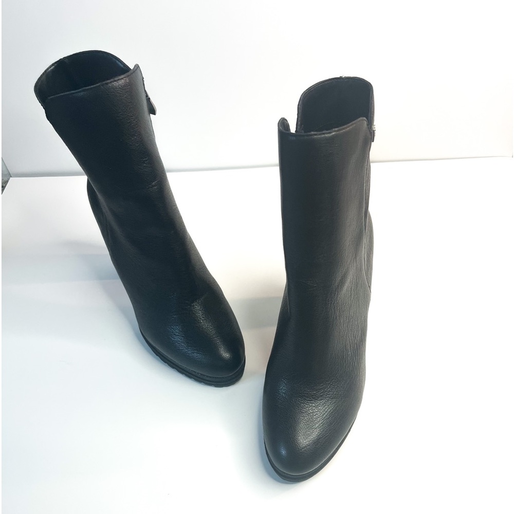 DKNY Black biker booties size 9.5